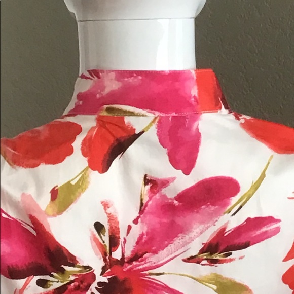 Jones New York 100%  Cotton sleeveless blouse. - Picture 4 of 11